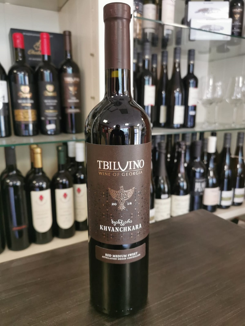 Tbilvino Khvanchkara 2016 Rotwein halbtrocken 0,75 l | L11550812171 | Rotweine